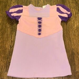 The Yellow Lamb Rapunzel Inspired Dress Size 4 Pink Purple Princess